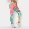 Heart Shape Leggings Women High Waist Pants Patchwork Printed Leggins Big Size High Elastic Fitness Leggings