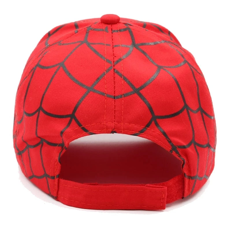 Anime Cartoon Children Baseball Cap Spider Embroidery Snapback Caps Cotton Hip Hop Hat Adjustable Kid Outdoor
