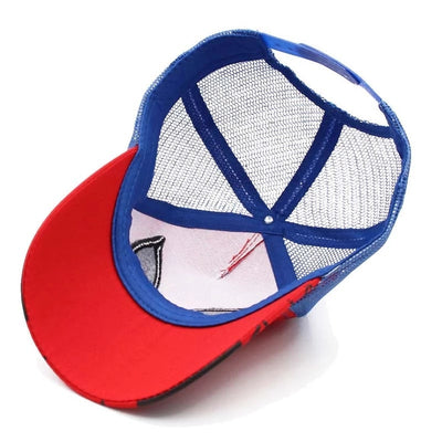 Anime Cartoon Children Baseball Cap Spider Embroidery Snapback Caps Cotton Hip Hop Hat Adjustable Kid Outdoor