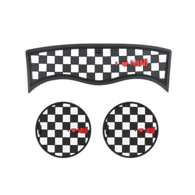 Silica Gel Cup Anti Slip Pad Mat For MINI Cooper Clubman Coutryman F56 F55 F54 F60