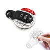 Key Case Cover Chain JCW For MINI Cooper 3rd Gen F55 F56 F57 F54, Gen2 F60 Countryman Smart Key