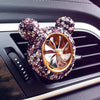 Crystal Diamond Cartoon Car Air Freshener Outlet Vent Clip Car Perfume